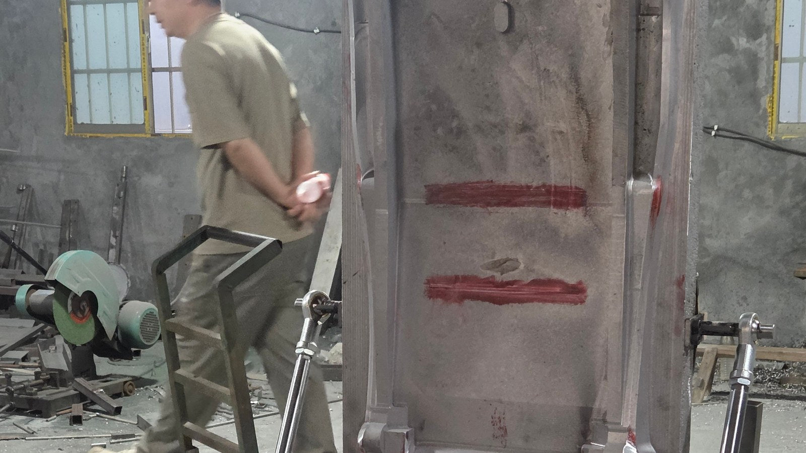 Open foam mould with our own tooling