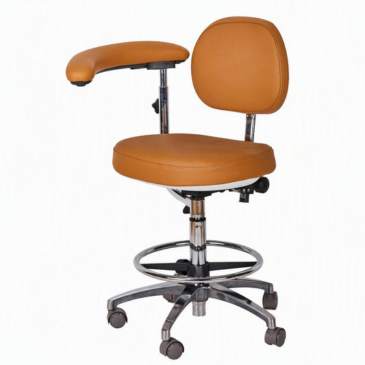 DTL-ZY-10-2 Single-Armrest Surgeon's Stool (Footrest)
