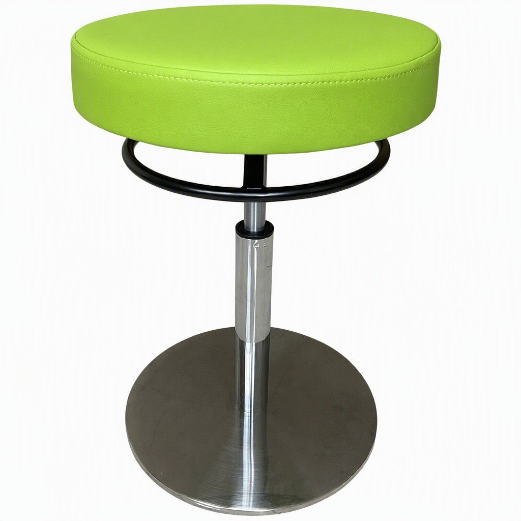 DTL-ZY-41 Ring-Handle Stool (Stainless Steel Base)