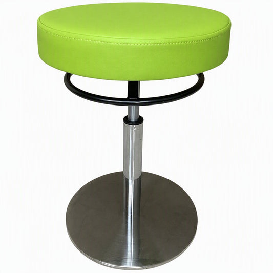 DTL-ZY-41 Ring-Handle Stool (Stainless Steel Base)